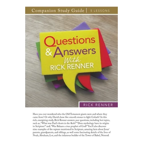 Questions and Answers With Rick Renner Study Guide