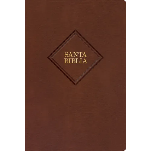 Rvr 1960 Biblia Letra Gigante, Café Piel Fabricada (Edición 2023): Santa Biblia