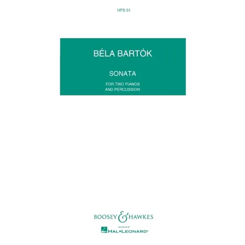 Sonata for Two Pianos and Percussion - Paperback