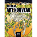 Elegant Art Nouveau Coloring Book