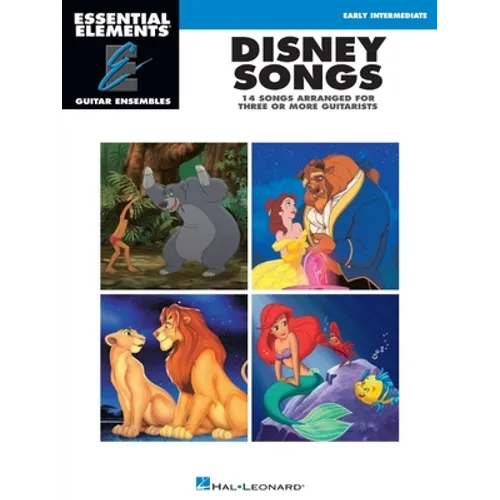 Disney Songs: Essential Elements Guitar Ensembles Early Intermediate Level