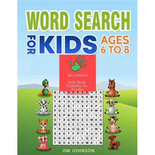 Word Search for Kids Ages 6 to 8: Collection of Two Guides - The Only Manual You Need for Words