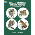 Small Animals of North America Coloring Book