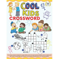 Cool Kids Crossword: Coloring Crossword Puzzle for Kids Age 5-8. Easy and Fun Way to Learn Vocabulary