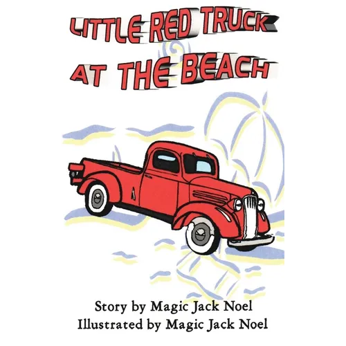 Little Red Truck at the Beach