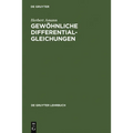 Gewöhnliche Differentialgleichungen