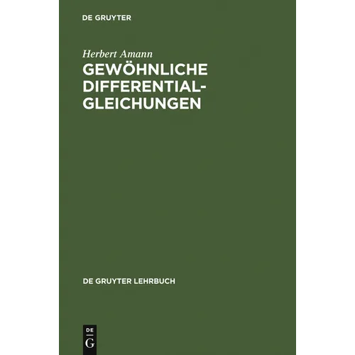 Gewöhnliche Differentialgleichungen