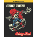Skate Board Coloring Book: 40 Various Coloring Page illustration - An Kids Coloring Book with Stress Relieving Skate Board Designs for Kids Relaxation