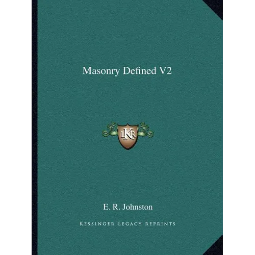Masonry Defined V2
