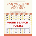 Puzzle Word Search Book Can You Find All the Words ? Find Each Word If Yo Can Easy to Medium to Hard Word Search Puzzle 100 Various Puzzles: Word Sear