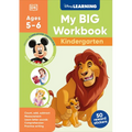 Disney Learning Big Workbook Kindergarten: Math & English Workbook for Kids Aged 5-6, Curriculum-Based