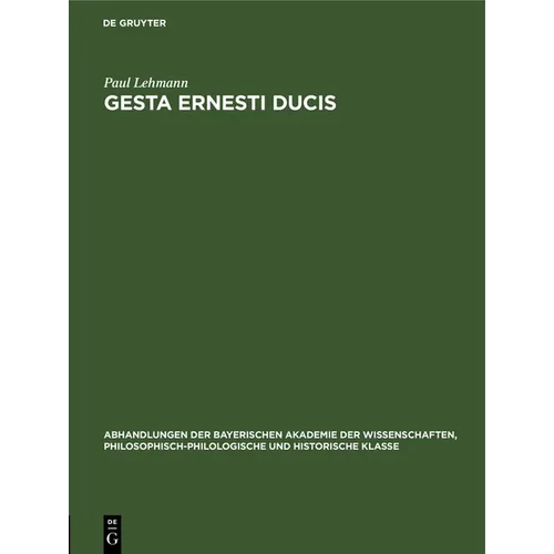 Gesta Ernesti Ducis