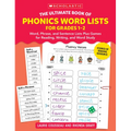 The Ultimate Book of Phonics Word Lists: Grades 1-2