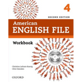 American English File Second Edition: Level 4 Workbook: With Ichecker [With CD (Audio)]