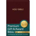 KJV Holy Bible: Premium Gift and Award Bible, Burgundy Imitation Leather: King James Version Bible