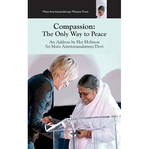 Compassion, The Only Way To Peace: Paris Speech