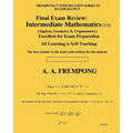 Final Exam Review: Intermediate Mathematics (US): (Algebra, Geometry & Trigonometry)