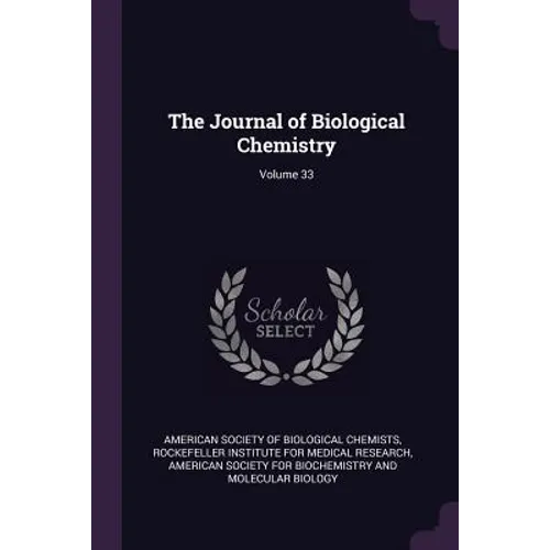 The Journal of Biological Chemistry; Volume 33