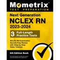 Next Generation NCLEX RN 2023-2024 - 3 Full-Length Practice Tests, NCLEX RN Examination Secrets Prep Review with Step-By-Step Video Tutorials: [6th Ed