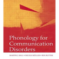 Phonology for Communication Disorders
