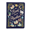 Book Lover's Embroidered Journal