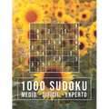 1000 Sudoku: medio - difícil - experto: Para adictos a los números 9x9 Clásico Puzzle Rompecabeza de Lógica