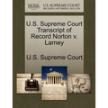 U.S. Supreme Court Transcript of Record Norton V. Larney