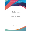 Genius Loci: Notes On Places