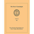 The Essex Genealogist, Volume 22, 2002