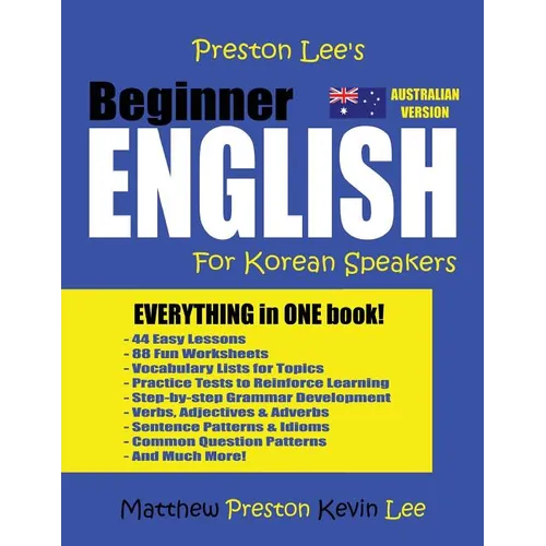 Preston Lee's Beginner English For Korean Speakers (Australian)