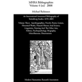 An International Annotated Bibliography of Strindberg Studies 1870-2005: Vol. 3, Autobiographies, Novels, Poetry, Letters, Historical Works, Natural