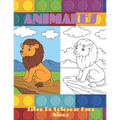 ANIMALES - Libro De Colorear Para Niños: Animales Marinos, Animales de Granja, Animales de la Selva, Animales del Bosque Y Animales del Circo