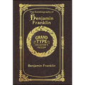 Large Print - The Autobiography of Benjamin Franklin - Grand Type Collector's Edition - Matte Hardcover with Dust Jacket