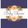 Floral Baby Shower Guest Book (Hardcover): Baby shower guest book, celebrations decor, memory book, baby shower guest book, celebration message log bo