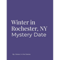 Winter in Rochester, NY City Date Book: A Winter Date in Rochester's Park Ave & East Neighborhoods
