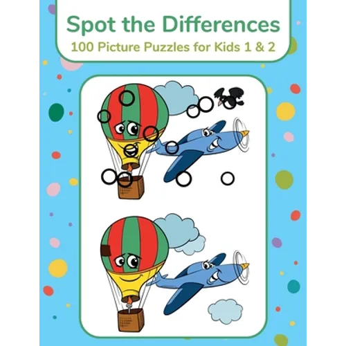 Spot the Differences - 100 Picture Puzzles for Kids 1 & 2