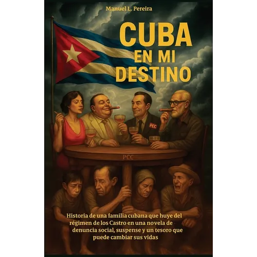 Cuba En Mi Destino: Historia de una familia cubana que huye del régimen de los Castro en una novela de denuncia social, suspense y un tesoro que puede