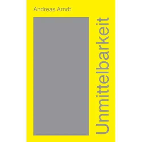 Unmittelbarkeit