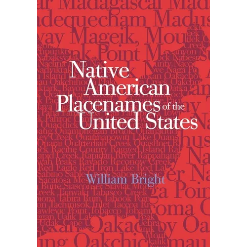 Native American Placenames of the United States