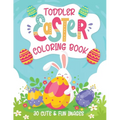 Toddler Easter Coloring Book: 30 Cute & Fun Images, Kids Ages 2-4