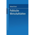 Politische Wirtschaftslehre