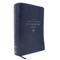 Niv, Charles F. Stanley Life Principles Bible, 2nd Edition, Leathersoft, Blue, Thumb Indexed, Comfort Print: Holy Bible, New International Version