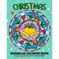 Christmas Mandala Coloring Book: Adult Relaxation Handraw Mandala Designs for Stress-Relief