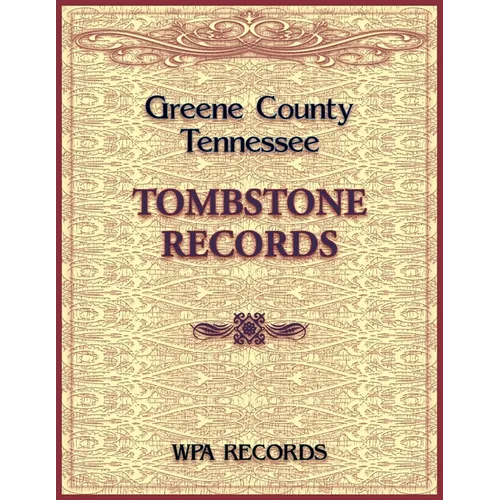 Greene County, Tennessee Tombstone Records