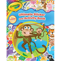 Crayola: Ultimate Sticker and Activity Book (a Crayola Coloring Sticker Activity Book for Kids with Over 1000 Stickers)