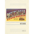 Vintage Lined Notebook Greetings from Mitchell