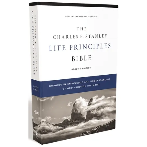 Niv, Charles F. Stanley Life Principles Bible, 2nd Edition, Hardcover, Comfort Print: Holy Bible, New International Version