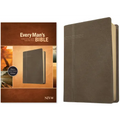 Every Man's Bible NIV (Leatherlike, Pursuit Granite)