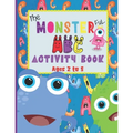 The Monsterful ABC Activity Book: For Ages 2 to 5- Trace and Color Letters A to Z & Numbers 1 to 10 (Monsters Tracing Sheets & Coloring Pages for Kids