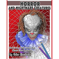 Horror and Nightmare Creatures Mosaic Color by Number Dark Fantasy Adult Coloring Book